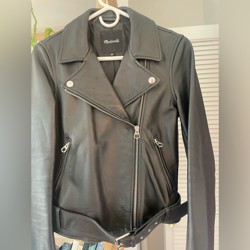 Madewell ultimate leather motorcycle jacket